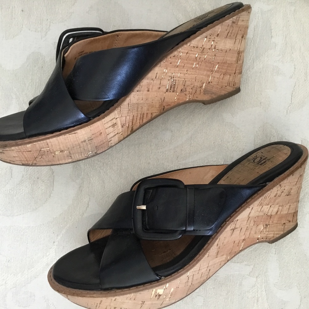 Sofft Black slides 9 W